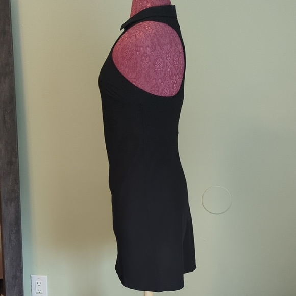 Calvin Klein Performance Black Athleisure Halter Dress, US XS - Picture 2 of 7